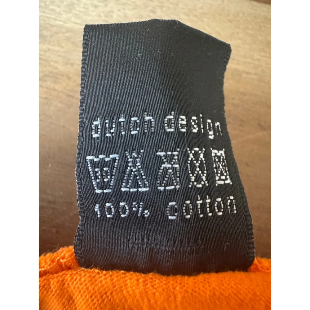 Baby Orange Short Sleeve Tee Size 6 Months Cotton